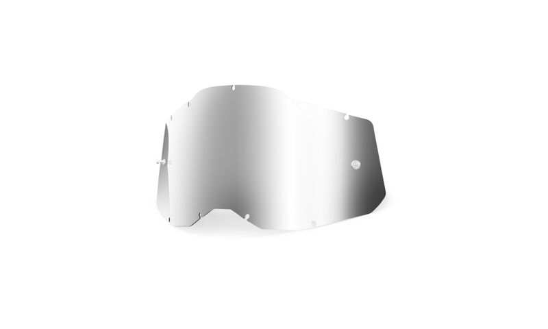 REPLACEMENT LENS ACCURI 2, RACECRAFT 2, STRATA 2 - MIRROR SILVER